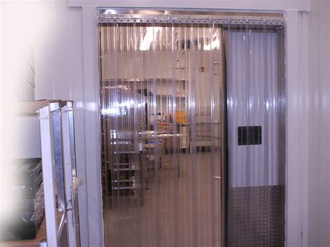 Commercial Kitchen Warehouse Doorways Set of Clear PVC Vinyl Strips for ...