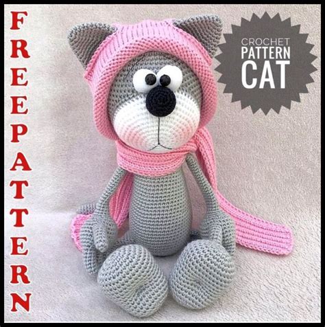 Amigurumi Cute Cat Free Crochet Pattern – Free Amigurumi – Du liebst ...