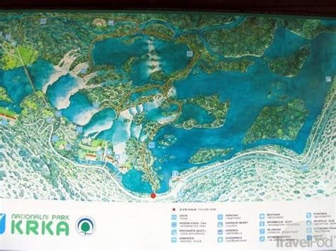 √ Krka National Park Map