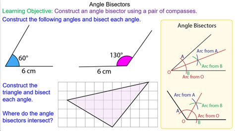 Bisecting an Angle - Mr-Mathematics.com