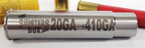 12GA to 410GA Shotgun Adapter - Stainless Steel