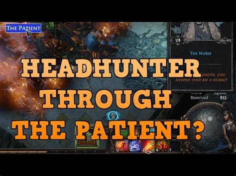 HEADHUNTER THROUGH THE PATIENT | PACKSIZE APPROACH | POE | PATH OF ...