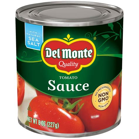 Del Monte Tomato Sauce 8 OZ CAN - Food & Grocery - General Grocery ...