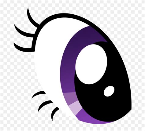 Eye Templates For Crafts - My Little Pony Twilight Sparkle Eyes, HD Png Download - 686x682 ...