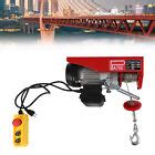 1543lbs Overhead Electric Hoist Crane Lift Garage Winch with Remote 110V | eBay