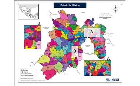 Mapa de los municipios del Estado de México - NTS EdoMex