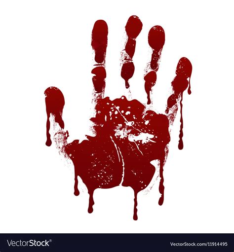 Bloody Hands Svg Bloody Handprint Svg Bloody Hand Print Svg Dripping ...