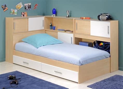 Snoop Single Bedstead With Side Storage | Bed frame with storage ...