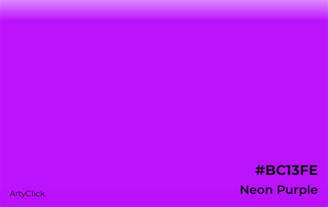 Neon Purple Color | ArtyClick