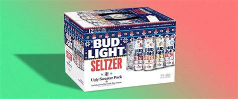 Holiday Drinks: Bud Light Seltzer Ugly Sweater Pack Review