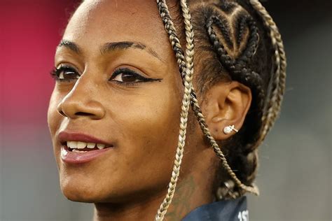 Sha'Carri Richardson Removes Wig Before the 100m Sprint | POPSUGAR ...