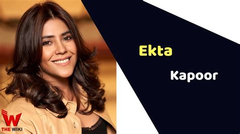 Ekta Kapoor (Producer) Height, Weight, Age, Affairs, Biography & More