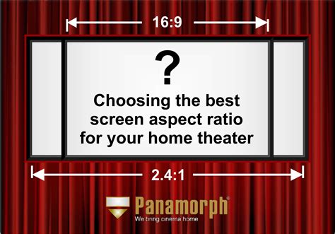 Which home theater screen aspect ratio is for you - 2.40:1 or 16:9?