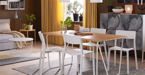 Ikea White Dining Table - malaowesx