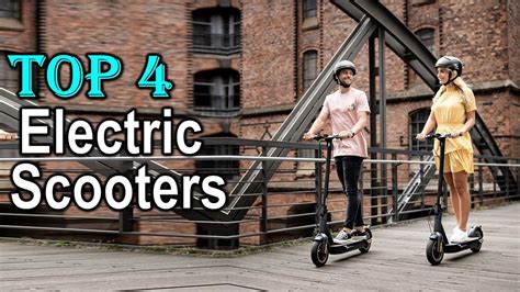 Top 4 BEST Electric Scooters of [2023]/ BEST Electric Scooters - YouTube