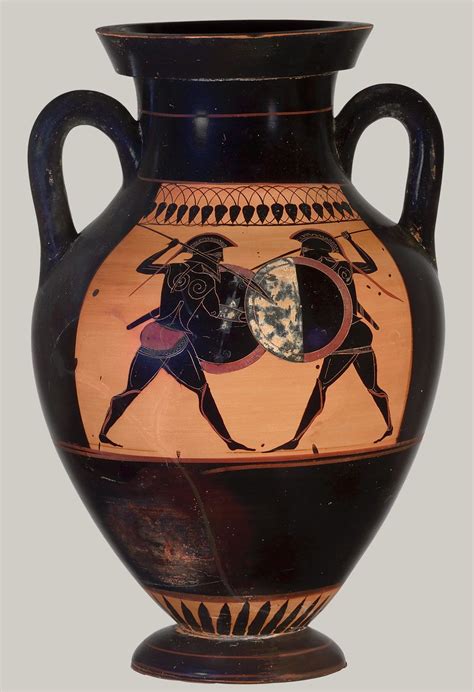 Attributed to the manner of the Lysippides Painter | Terracotta amphora ...