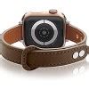 Worryfree Gadgets Leather Thin Bands For Apple Watch 38mm 40mm 41mm Iwatch Series 8 7 6 Se 5 4 3 ...