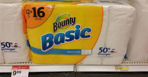 Target: Bounty Big Roll Paper Towels 12-Packs Only $5.82 Each (After Gift Card)