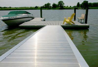 Aluminum Framed Docks | Custom Docks, Boat Lifts, Accessories