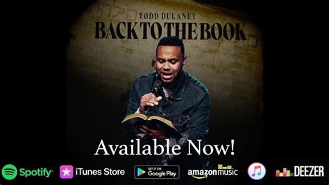 ALBUM: Todd Dulaney - Back to the Book EP 'iTunes Mp3 Download'