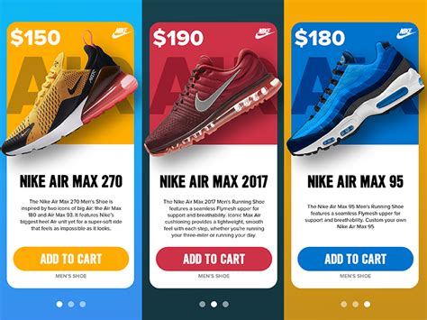 Nike In-App Promotions Concept by Dmitry Mikhaylov on Dribbble