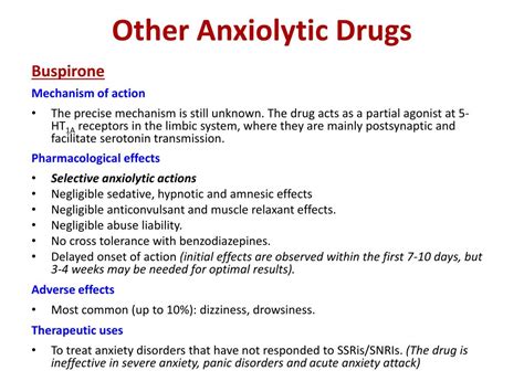 PPT - Anxiolytic, Sedative, and Hypnotic Drugs PowerPoint Presentation ...