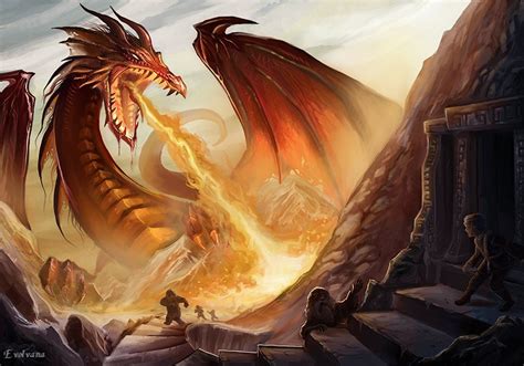 Smaug the dragon by Evolvana on DeviantArt