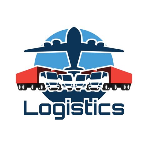 Shipping Logistics Logo Vector Illustration, Logistic, Shipping, Transport PNG and Vector with ...