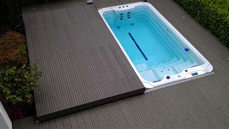 Pool Deck Cover | Rolling Deck Automatic Hot Tub Swim Spa Pool Cover ...