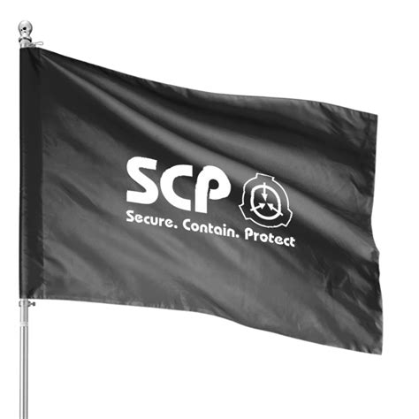 Scp foundation scp secure contain protect pullover House Flags sold by ...