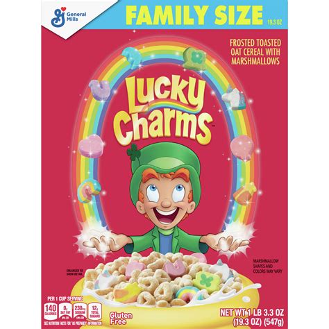 Lucky Charms, Gluten Free Marshmallow Cereal, 19.3 oz - Walmart.com ...