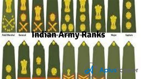 Indian Army Ranks | Structure of Indian Army, Insignia of India - CBSE Library