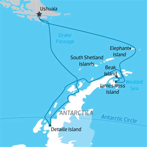 Antarctic Circle, Elephant Island & Weddell Sea | Plancius