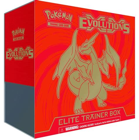 POKEMON TCG XY EVOLUTION MEGA CHARIZARD Y ELITE TRAINER BOX - RED BOX ...