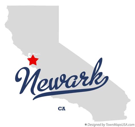 Map of Newark, CA, California