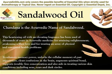 Therapeutic properties of Sandalwood oil | Essential Oil