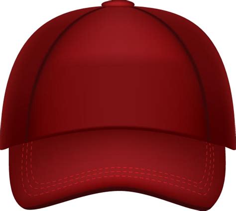 red baseball hat vector - Clip Art Library