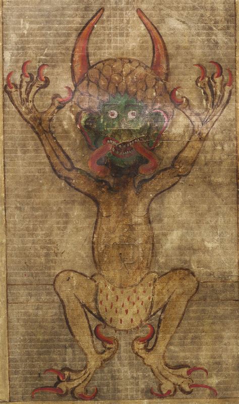 Codex Gigas (portrait of the devil) | From the manuscript Co… | Flickr