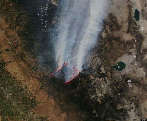 Yosemite Fire From Space: Photos Released By NASA | HuffPost