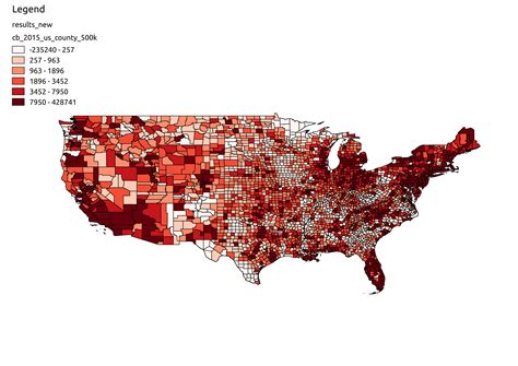 Ronald Reagan County Map