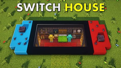 Minecraft | How to build a Nintendo Switch House | Tutorial - YouTube