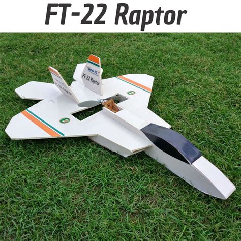 Buy Vortex-RC FT-22 Raptor DIY RC Plane Speed Build Kit Based on Flite ...