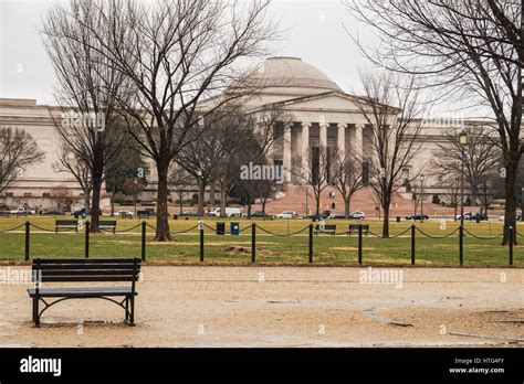 The West Building of the National Gallery of Art on the National Mall ...