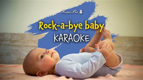 Rockabye Baby | Karaoke Lullaby with Lyrics for kids #karaokewithlyrics ...