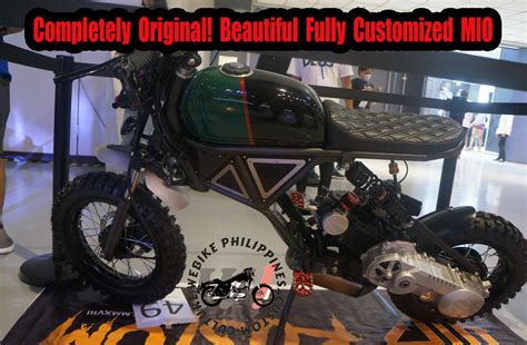 Completely Original! Beautiful Fully Customized MIO | Webike ...