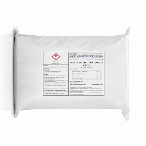 Mono Potassium Phosphate – KH2PO4 Suitable Food Chemicals Codex – HÓA ...