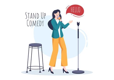 Stand Up Comedy Clip Art