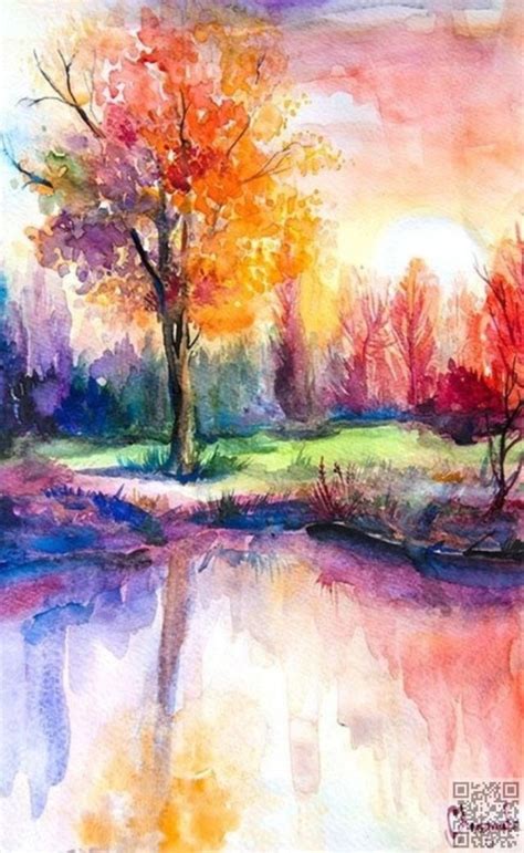 60 Easy Watercolor Painting Ideas for Beginners