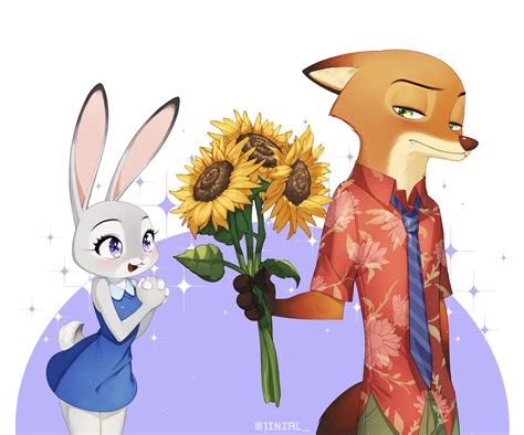 Zootopia Nick x Judy by JINIAL0 on @DeviantArt | Zootopia, Disney zootopia, Zootopia art