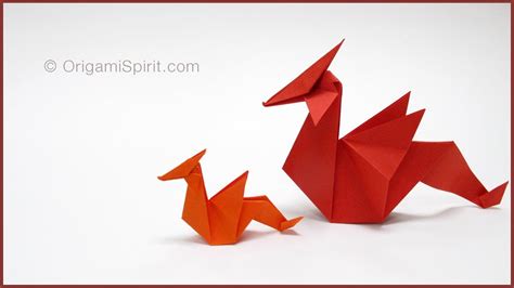 Origami Instructions Dragon